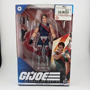Hasbro G.I. Joe #44 Classified Series Tomax Paoli Collectible Action Figure NEW